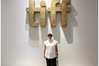Matte PR Naming chair at the TIFF's Lightbox